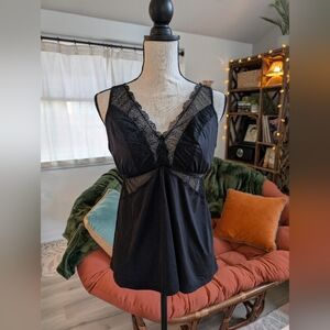 Soma Lace Trim Sleep Cami (L)